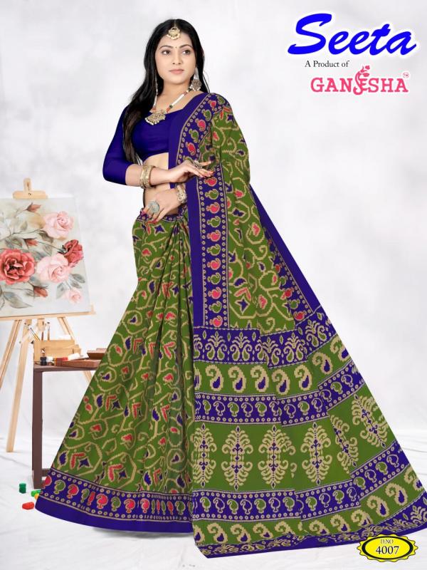 Ganesha Seeta Vol-04 – Cotton Sarees